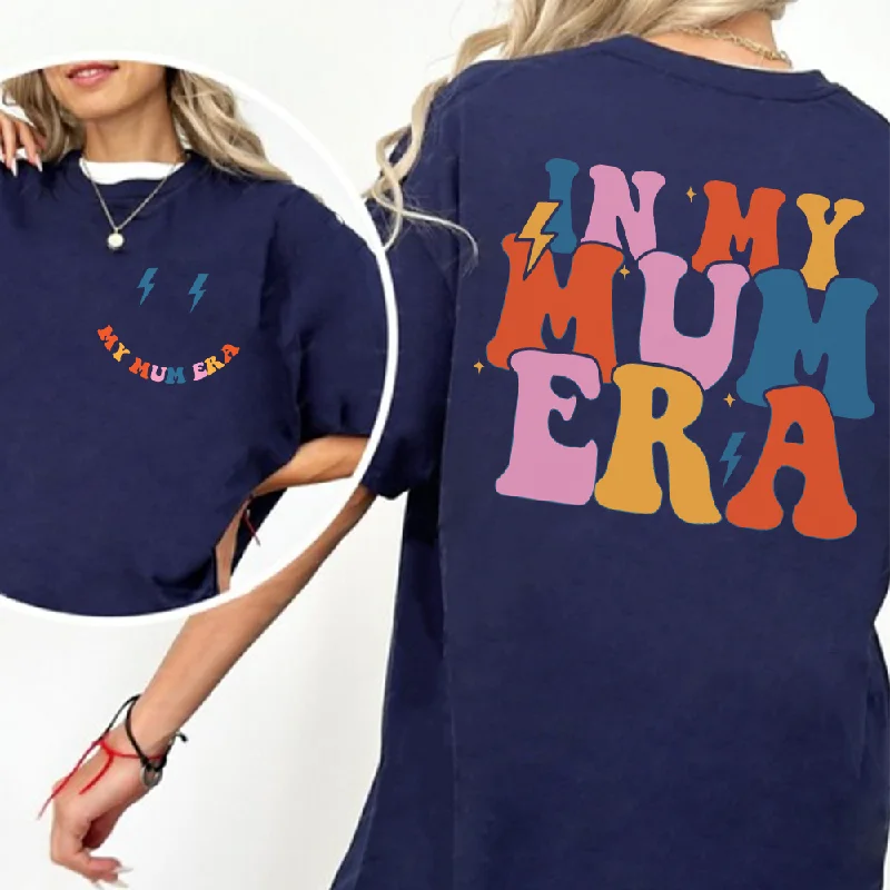 Extra Discount My Mum Era Front & Back Logo T-shirt
