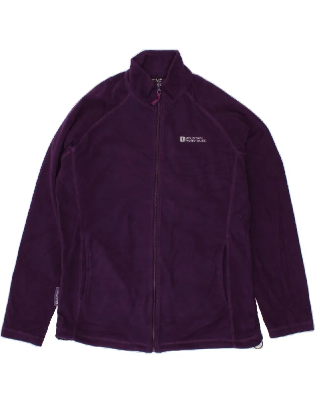Value Deals MOUNTAIN WAREHOUSE Womens Fleece Jacket UK 14 Large Purple