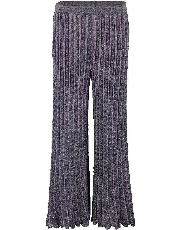 Price Blitz Pull-On Lamé Crop Pant
