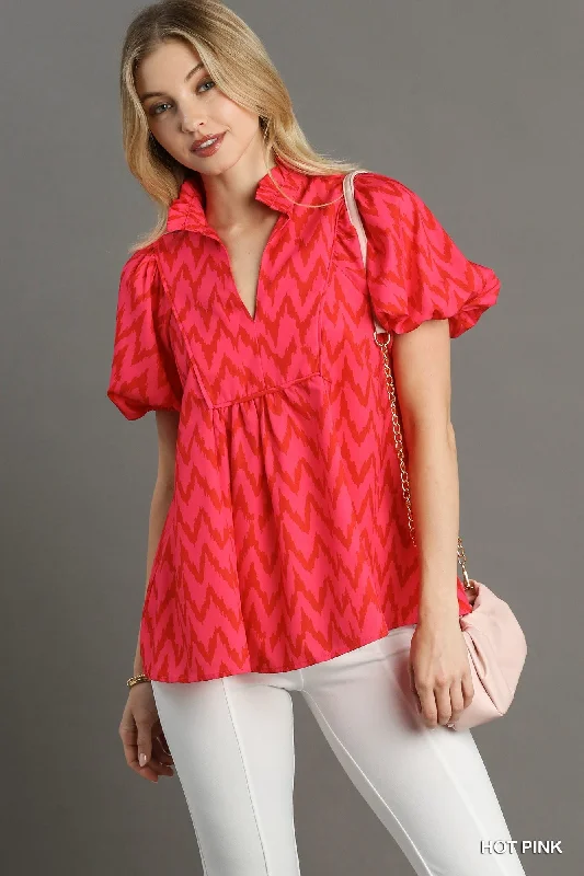 Reduced Prices Umgee Chevron Top