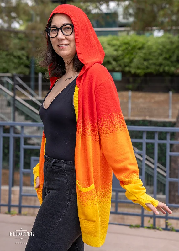 Super Sale Galactic Sunset Ombre Longline Cardigan