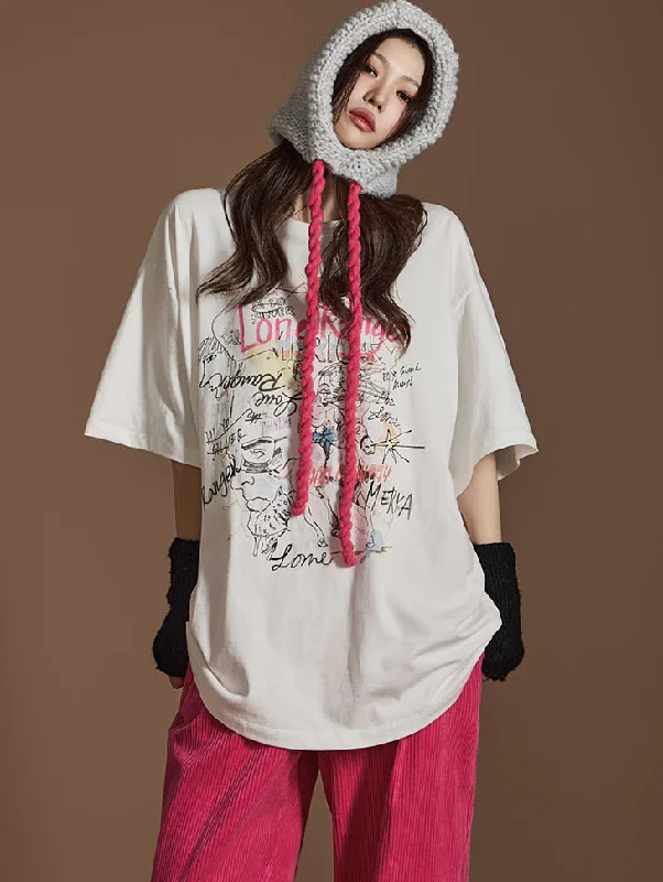 Weekend Special E3647 Printed Top