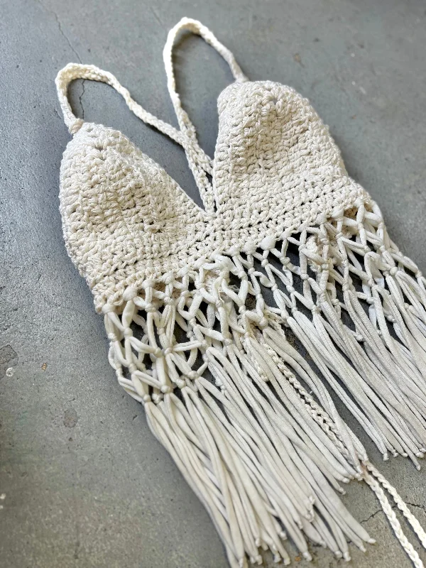 Weekend Specials to Enjoy Coachella Crochet Top in Off White