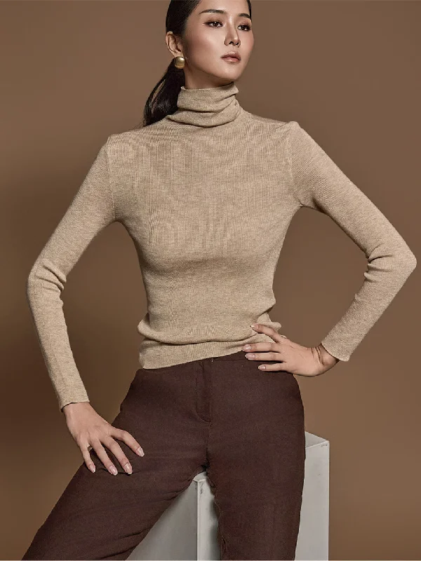 Take Advantage E3671 Turtleneck Top