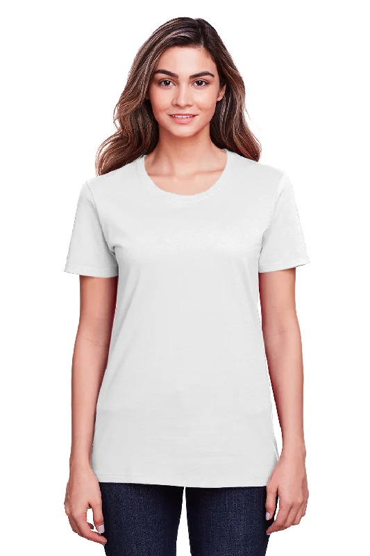 Online Deal Fruit Of The Loom Womens Iconic Short Sleeve Crewneck T-Shirt - White - Closeout