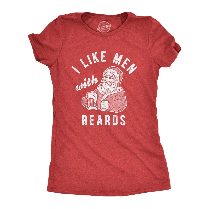 Midnight Madness I Like Men With Beards Women's T Shirt