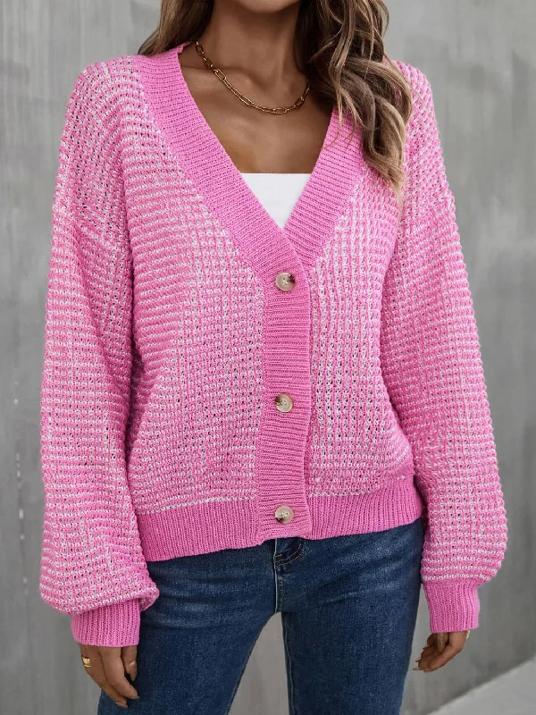 Value Pack Angel Wings Heathered Lantern Sleeve Cardigan