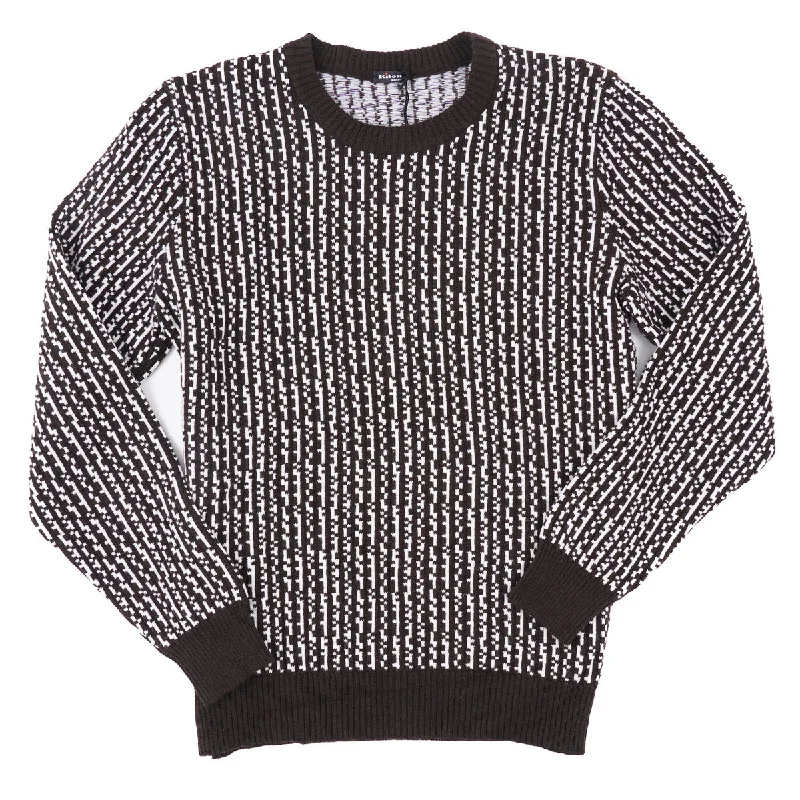 Kiton Patterned Knit Cashmere Sweater