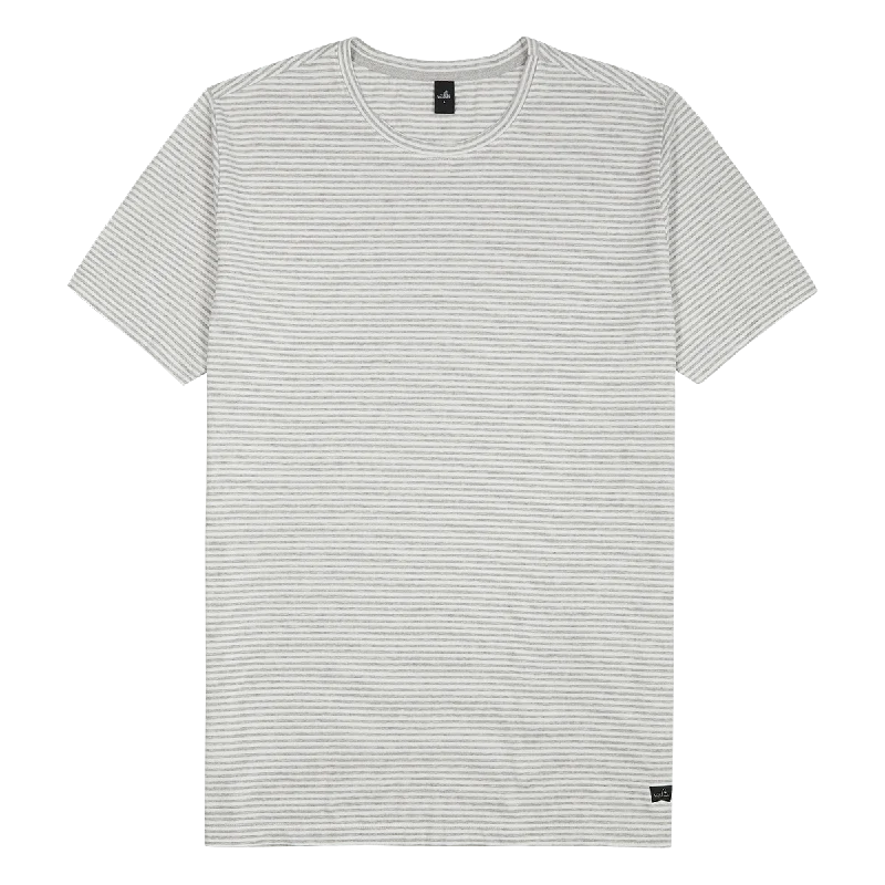 Weekend Steals Await WOODS | Grey/White Stripe
