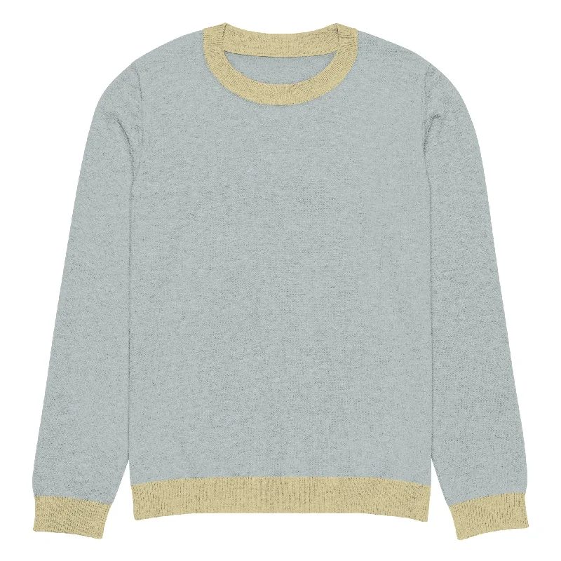 Price Meltdown Knit Crew – Ocean-Inspired Autumn Sweater for Men