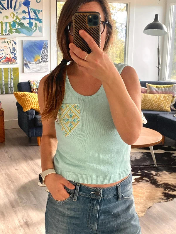 Top Pick ReLoved knit tank - xs/sm