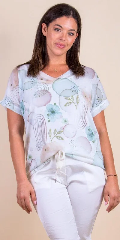 Special Price Abstract Gina Top