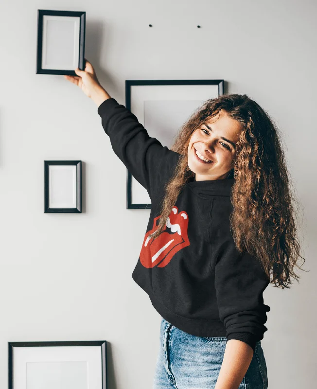 Price Drop Rolling Stone - Winter Crop Hoodies