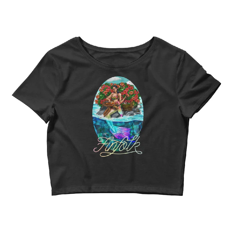 Shop and Save Guardian Mermaid Crop Tee