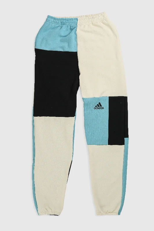 Fantastic Offers Unisex Rework Adidas Patchwork Sweatpants - XS