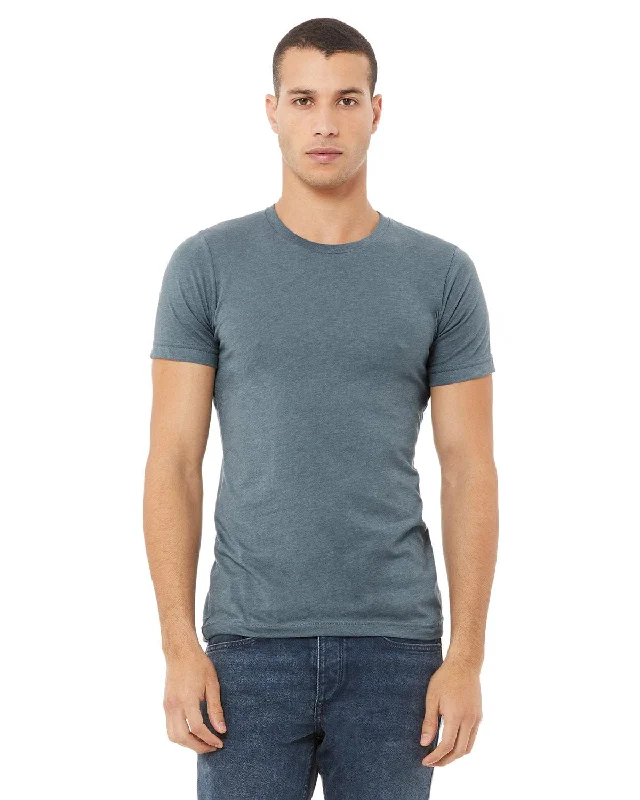 Bella+Canvas Unisex Heather CVC T-Shirt | Heather Slate