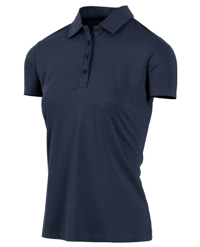 Online Specials ISLAND GREEN Honeycomb Jacquard Polo 303 Navy