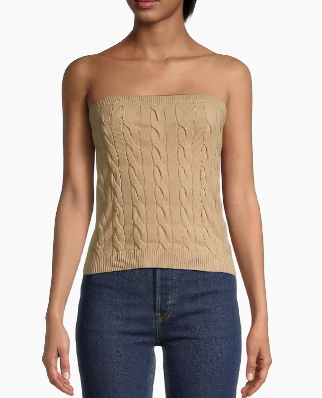 Weekend Discounts to Delight Minnie Rose Strapless Top