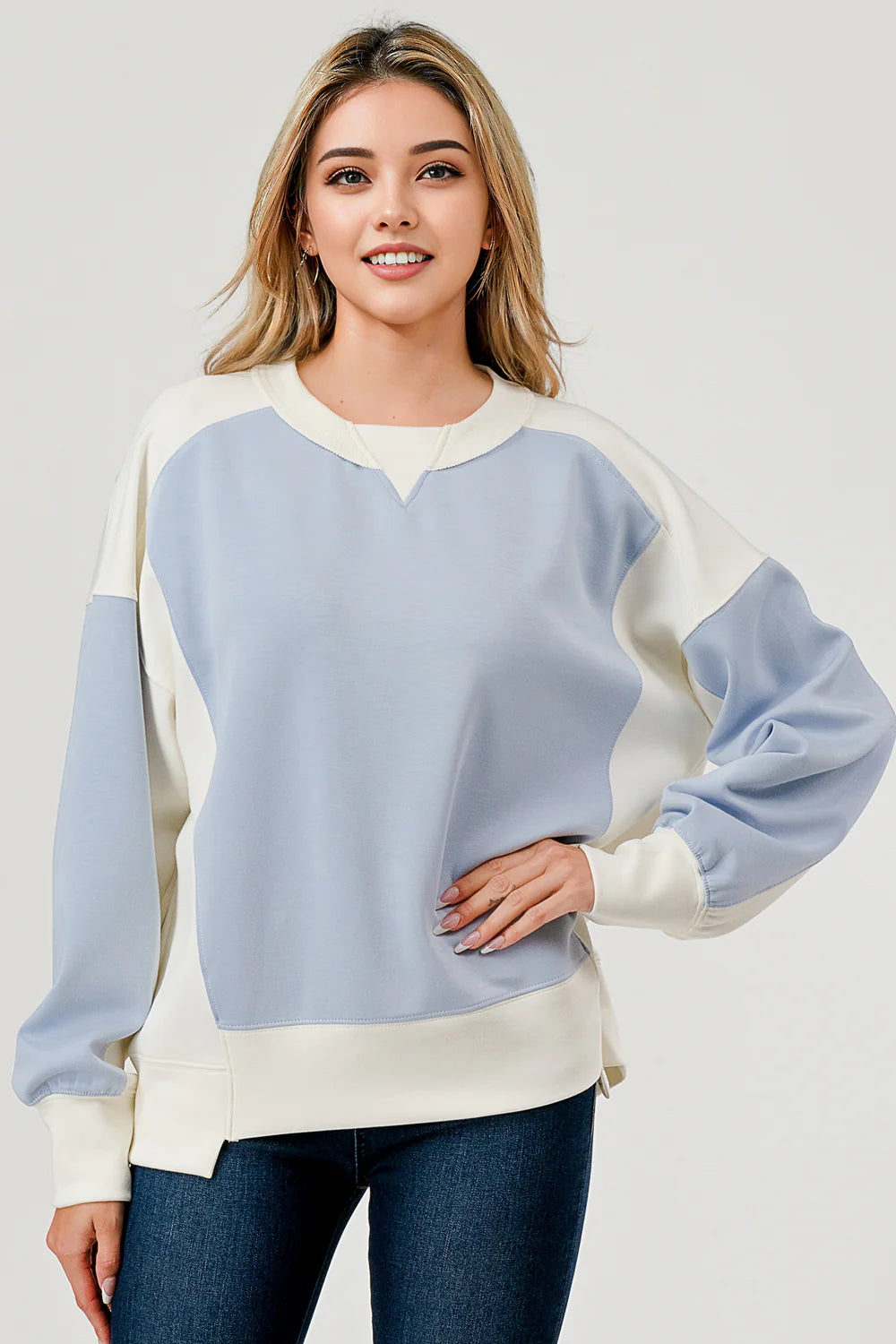 Weekend Discounts to Relish The Scuba Block Sweatshirt