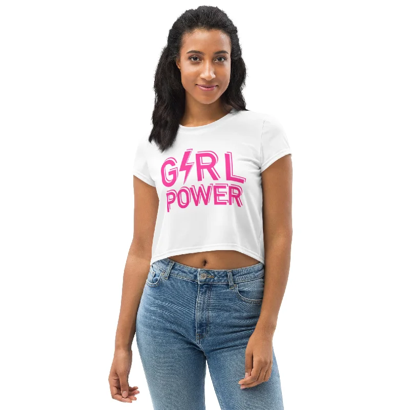 Weekend Savings Sensation SHE REBEL - Girl Power Crop Top