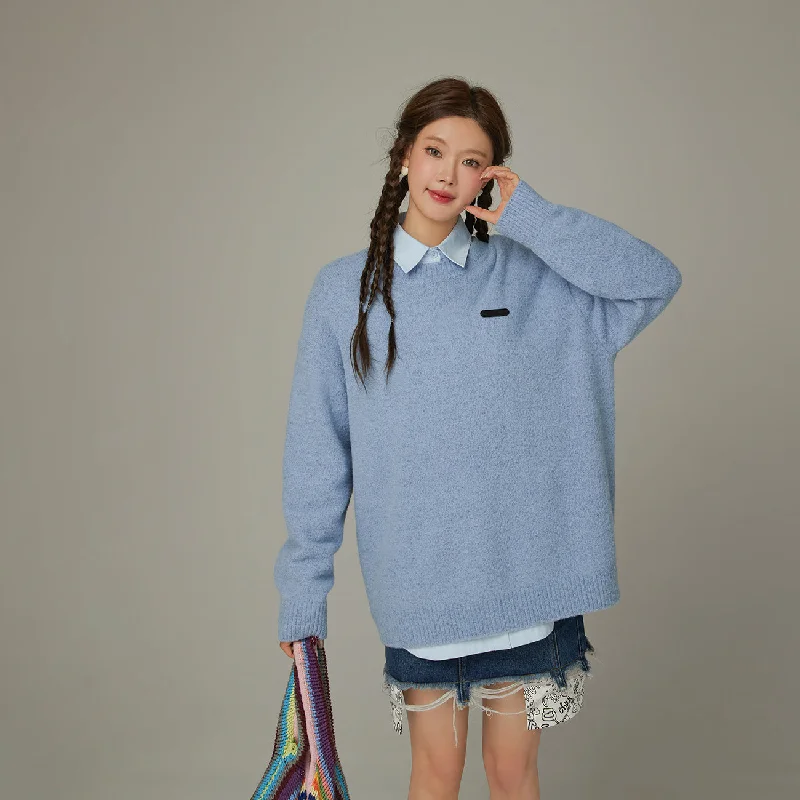 Limited Edition Basic Loose Fit Knit Sweater