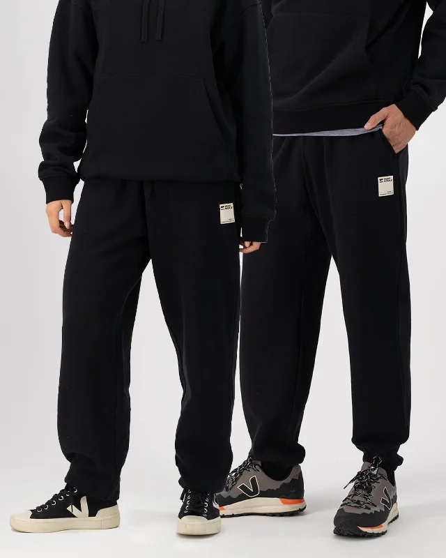 Savings Alert Verdant Merino Organic Cotton Sweatpants - Black