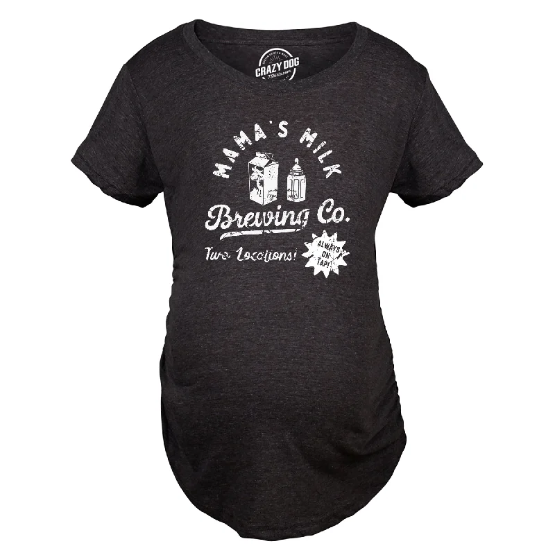 Deep Discounts Mamas Milk Brewing Co Maternity T Shirt