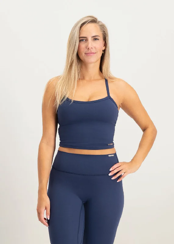 Shop Now Sculpt Top - Dark Blue