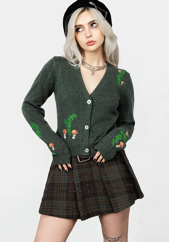 Don't Wait Fable Embroidered Cardigan