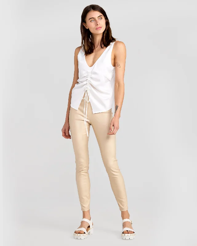 Steals and Deals City Slicker Coated Legging - Sand