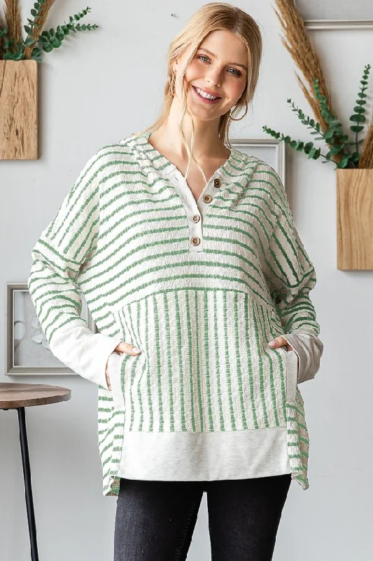 Midnight Madness The Beth Hoodie in Green