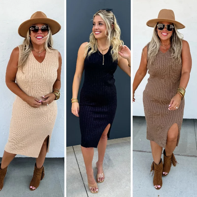 Limited Time Discount Livvy Sweater Dress in Three Colors