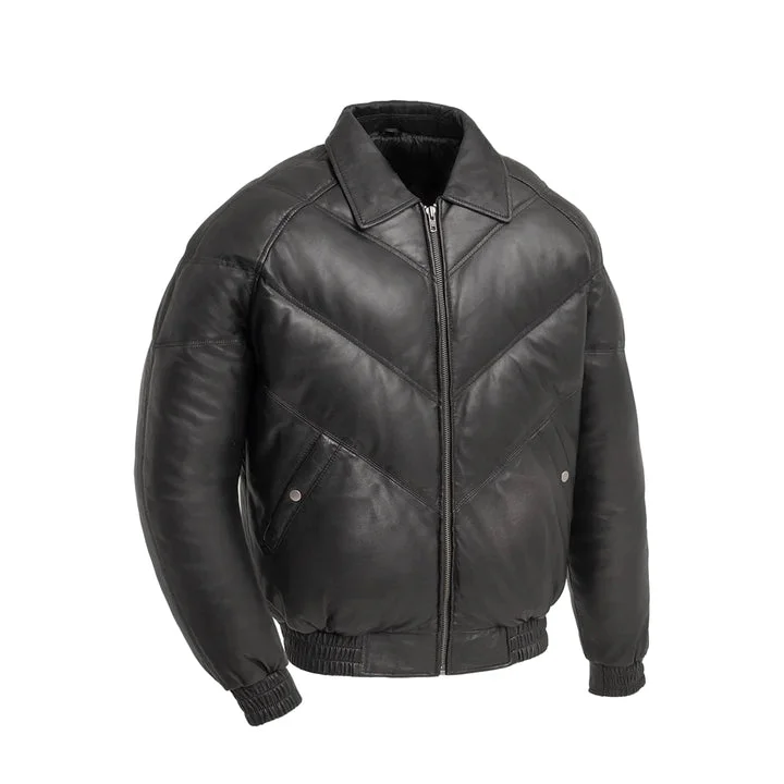 Inflator Lambskin Puffer Jacket