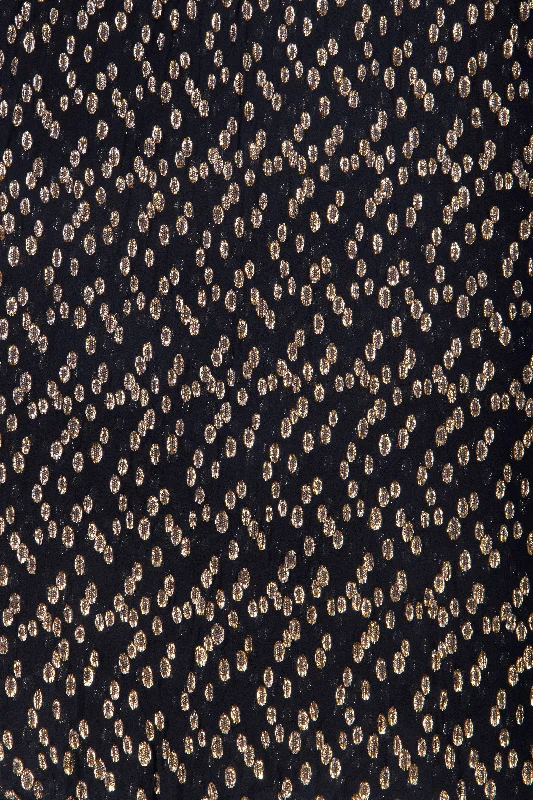 METALLIC CHIFFON