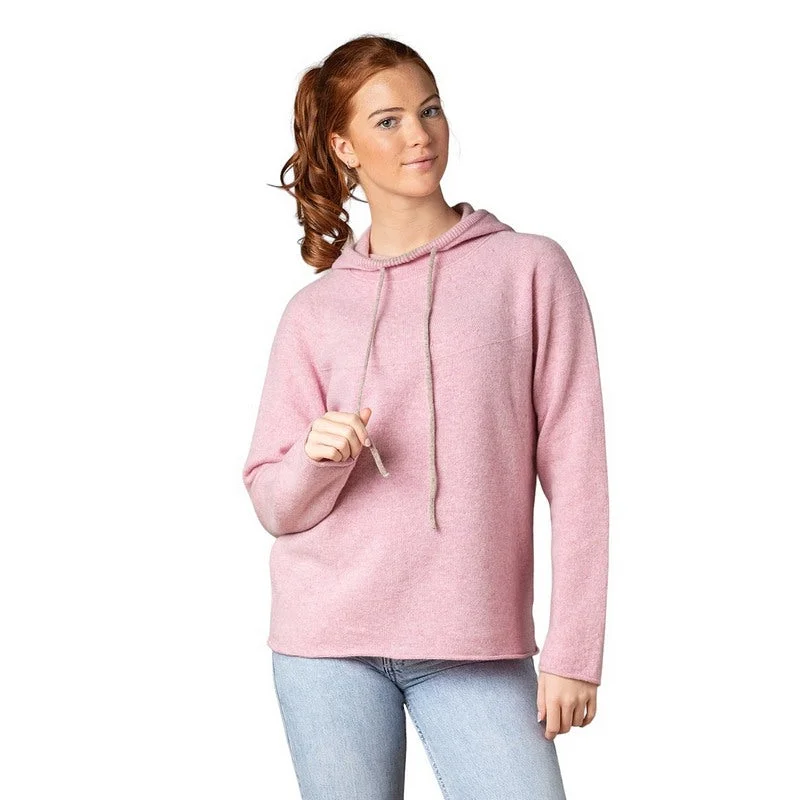 Weekend Deals You Can't Resist Corry Hoody Sweater Pink Haze