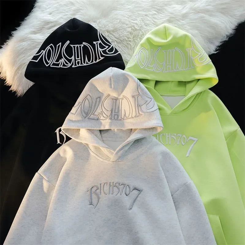 Customer Appreciation Sale Fashion Embroidered Stylish Casual Sports Hoodie
