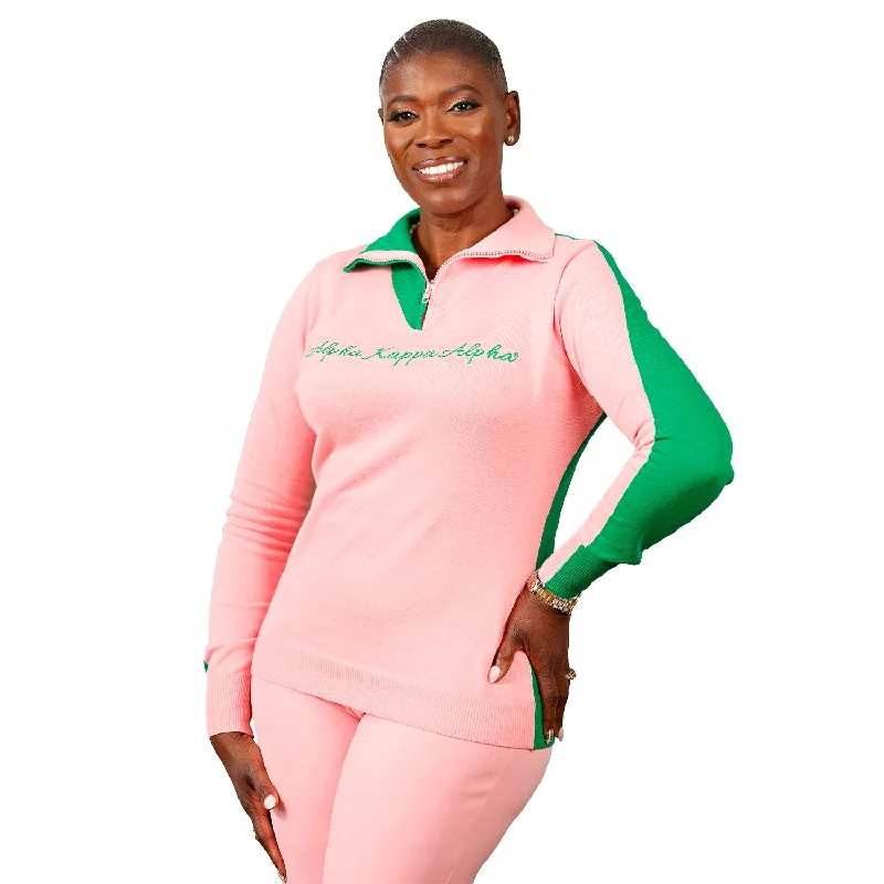 Price Drop AKA Two Tone Zip Mock