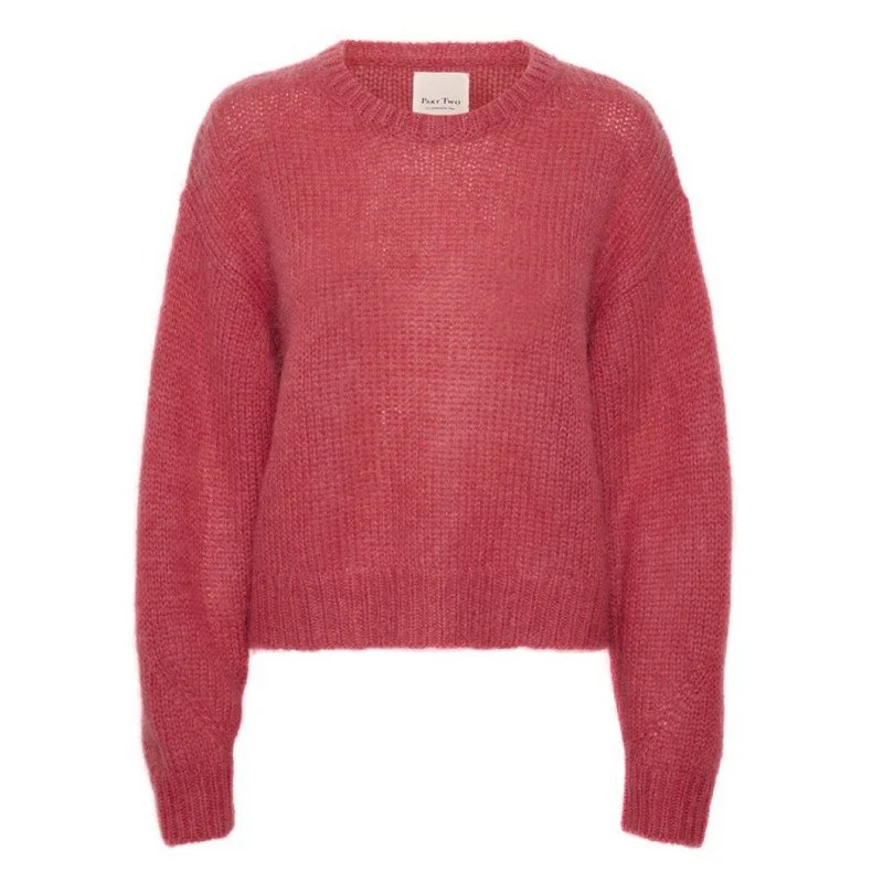 Weekend Offers That Delight Lindi Mohair-mix Jumper in Holly Berry