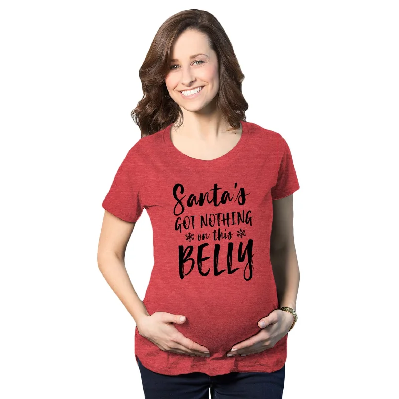 Savings Soar This Weekend Santa’s Got Nothing On This Belly Maternity T Shirt