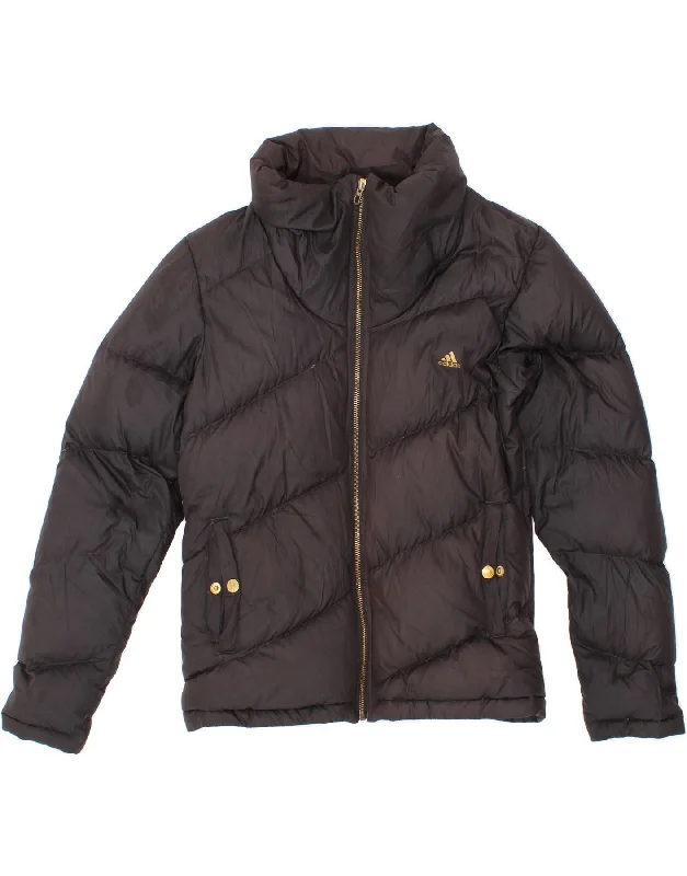 Special Price ADIDAS Womens Padded Jacket UK 12 Medium  Black