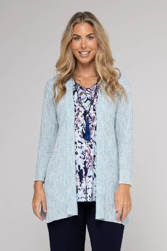 Don't Delay Ice Haven Poly/Rayon Knit Long Sleeve Cardigan