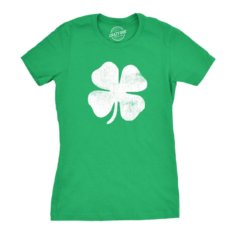 Weekend Bargains to Indulge In Four Leaf Clover Women's T Shirt