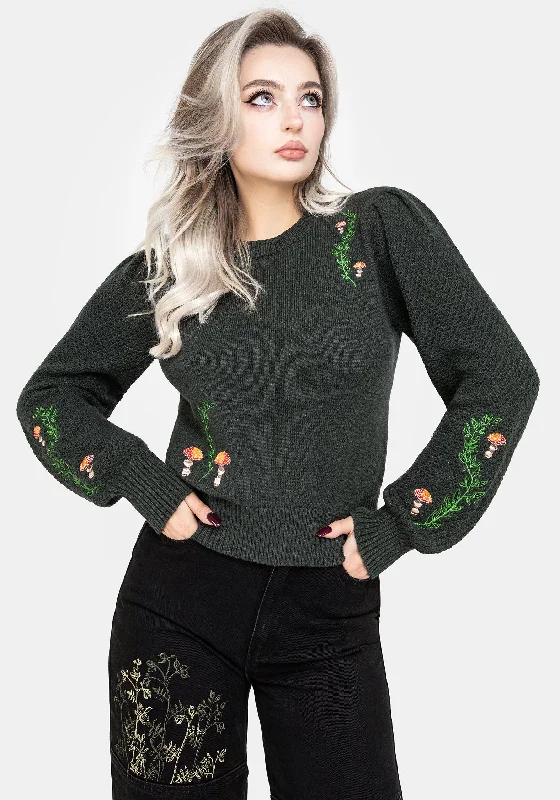 Amazing Deals Fable Embroidered Jumper