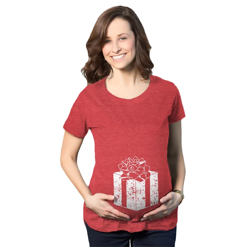 Weekend Discounts to Grab Belly Present Maternity T Shirt