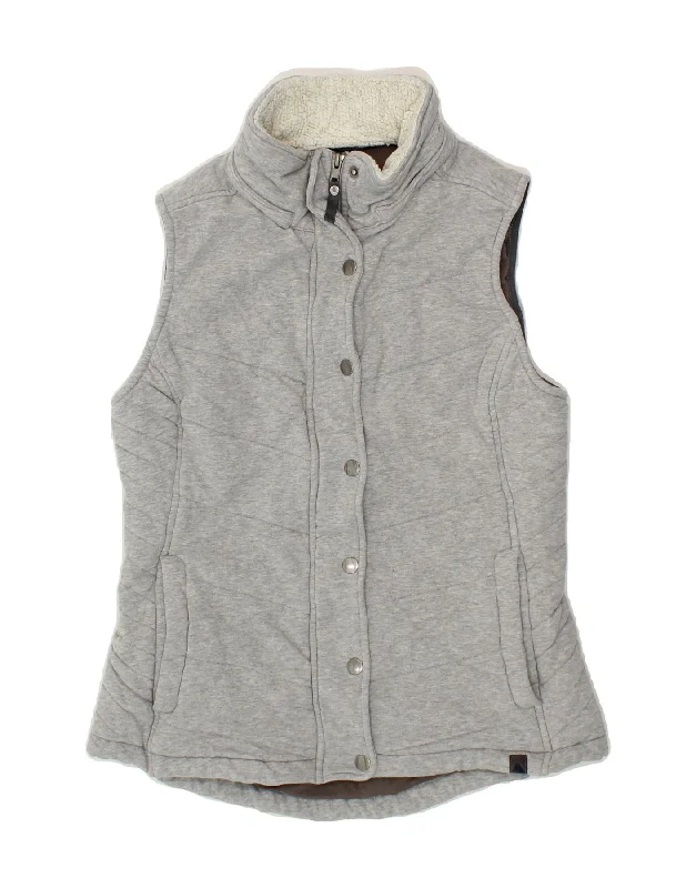 Your Weekend, Your Savings L.L.BEAN Womens Gilet UK 10 Small Grey