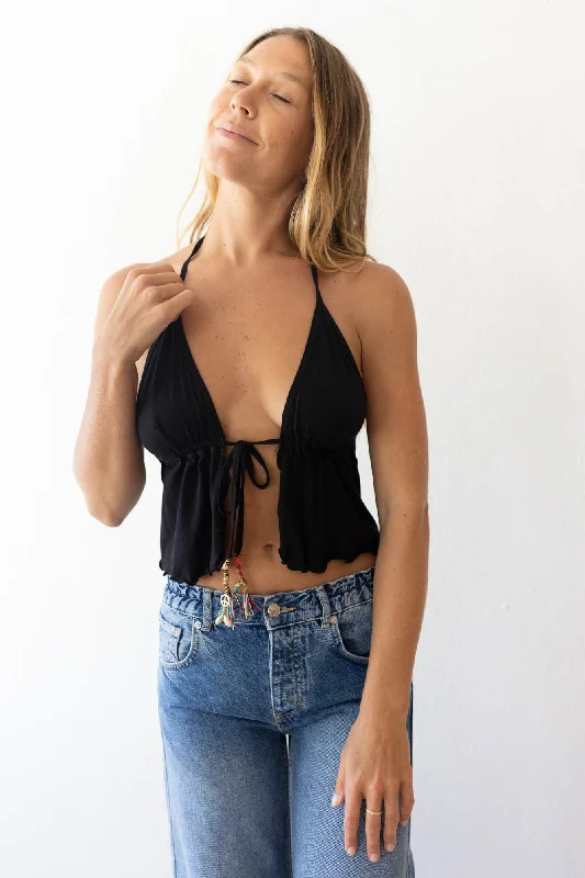 Lowest Rates Onyx Tie Top
