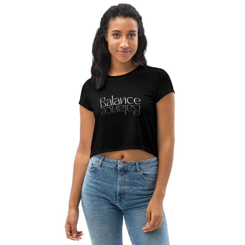 Weekend Deals to Make You Happy SHE REBEL - Balance Crop Top