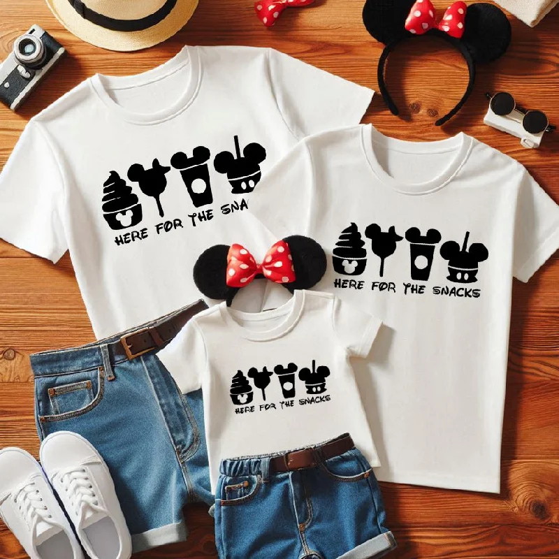 Must-Have Deals Here For The Snacks Family White T-Shirts