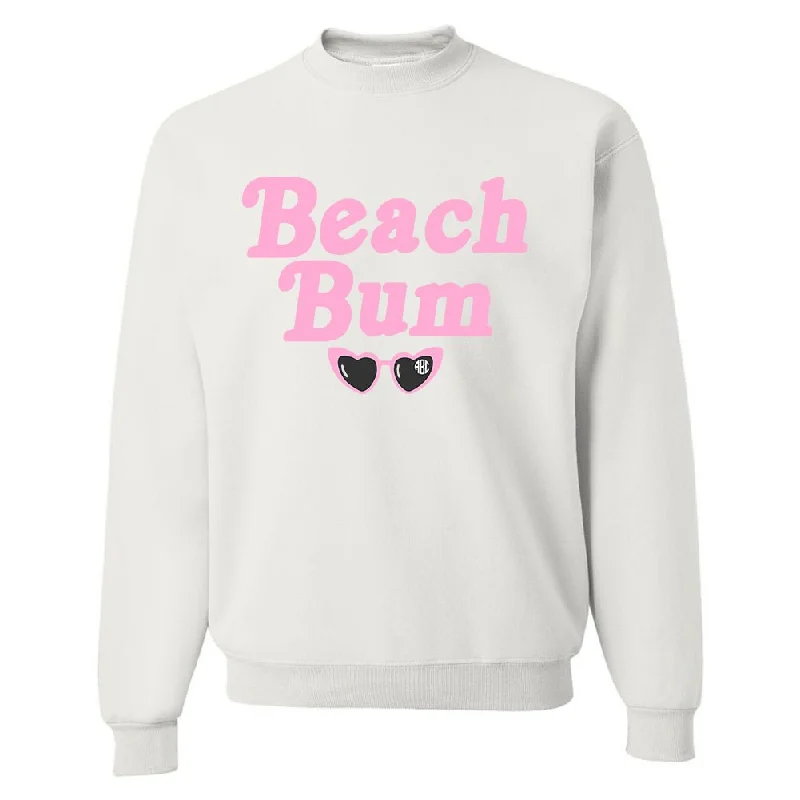 Fantastic Offers Monogrammed 'Beach Bum' Crewneck Sweatshirt