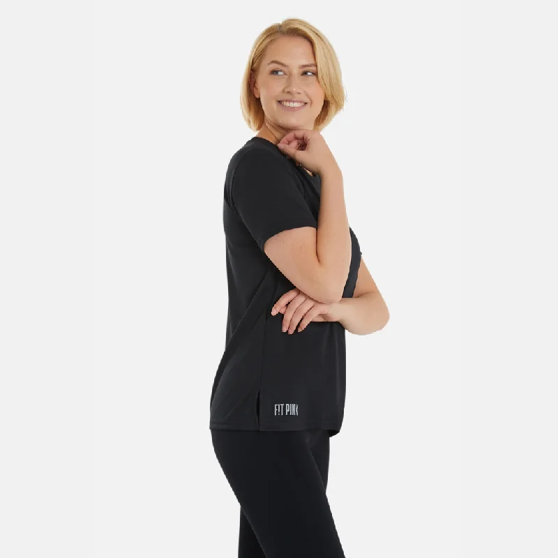 Super Deal Lightweight Sports T-Shirt Black